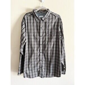 Columbia mens‎ omni-wick long sleeve button up sports shirt fishing XL